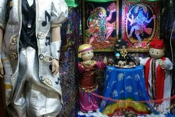 El Carnaval de Bollywood 'moja' en Churrería Melián (Foto TA)